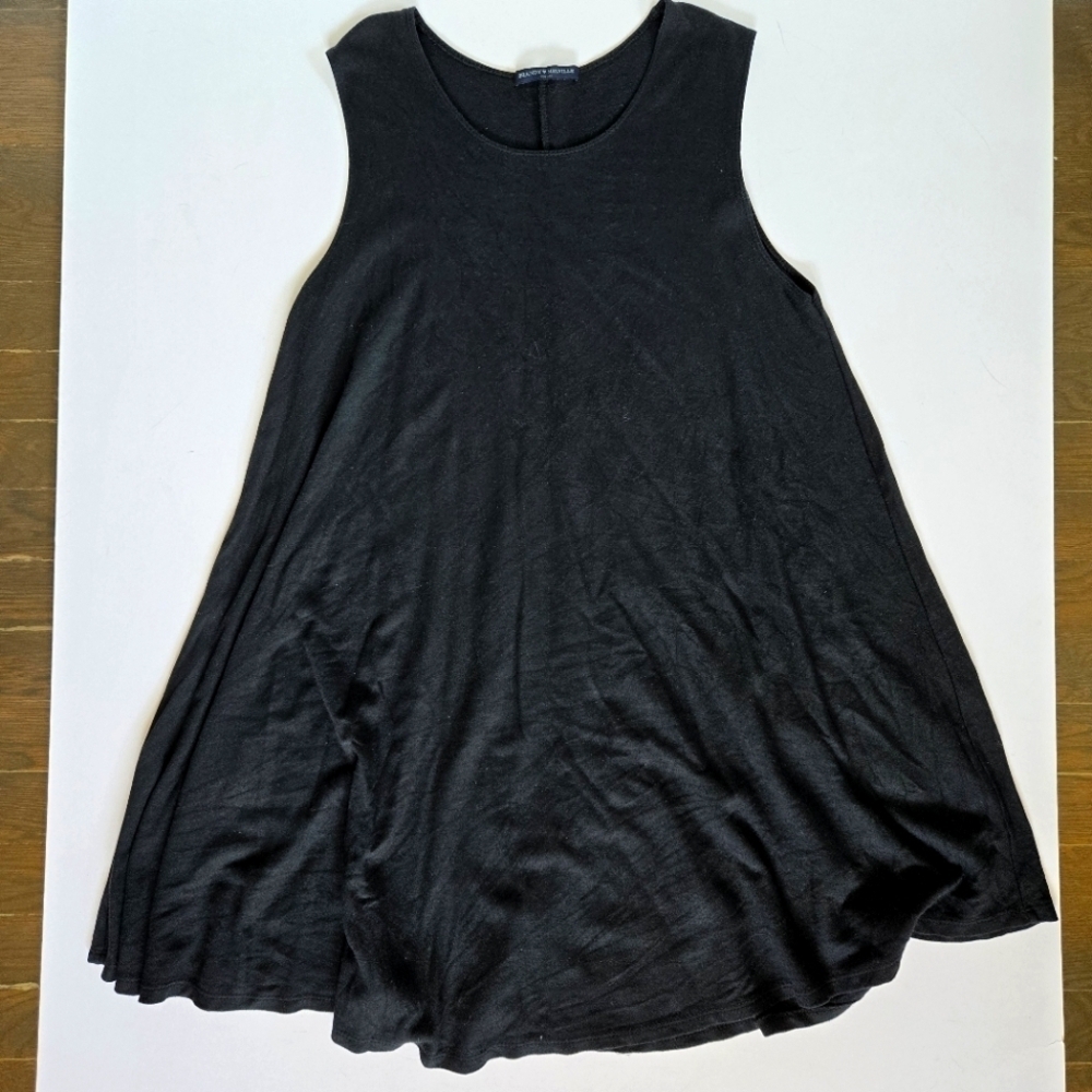 Brandy Melville black stretchy flowy mini dress one size fits small-large